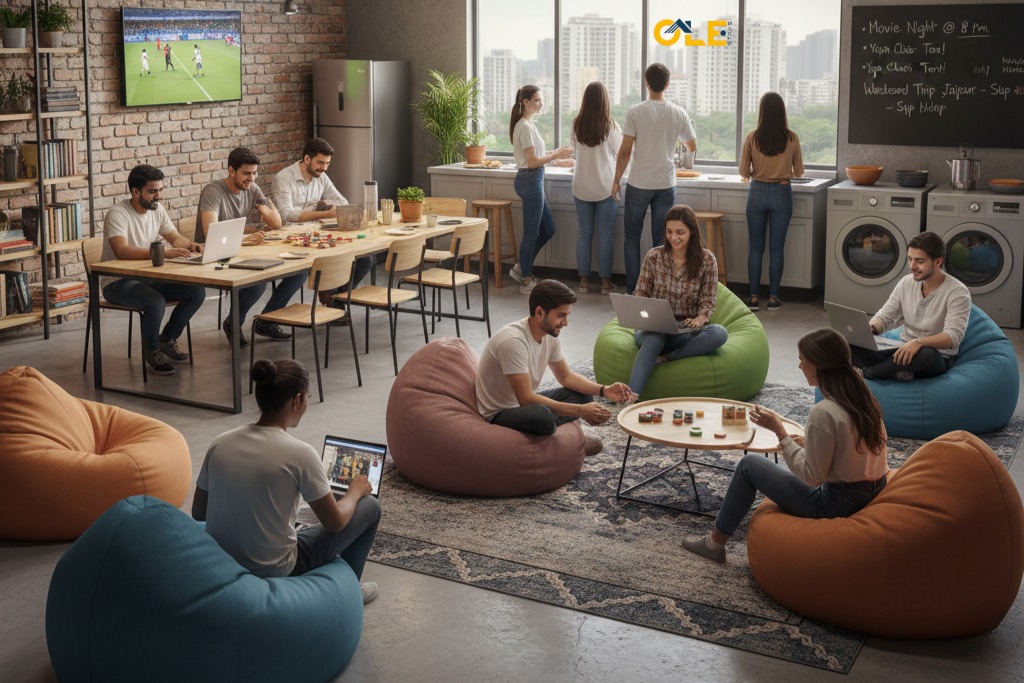 Coliving Spaces in Noida – A Complete Living Experience with Olestays
